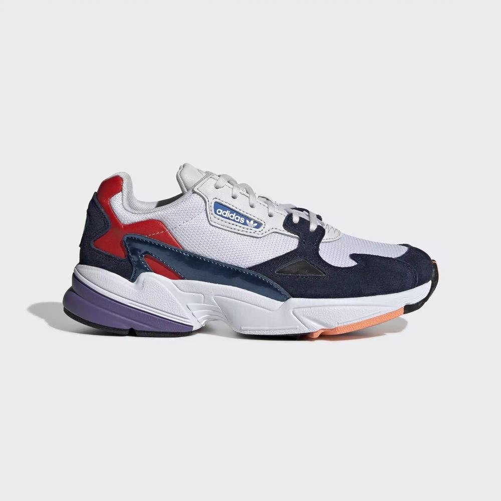Adidas Falcon Tenis Blancos Para Mujer (MX-23410)